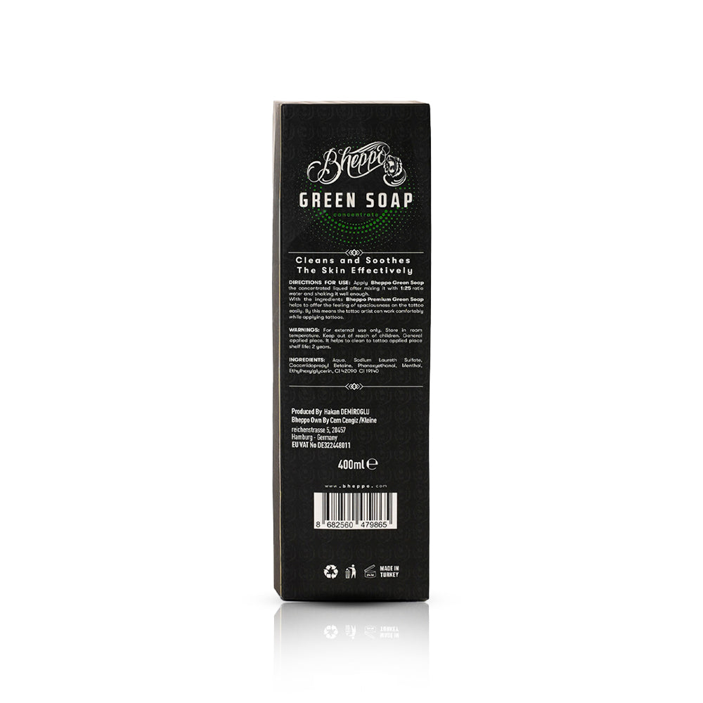 Bheppo Premium Green Soap 400ml/13,4 Oz , 1:25 Ratio