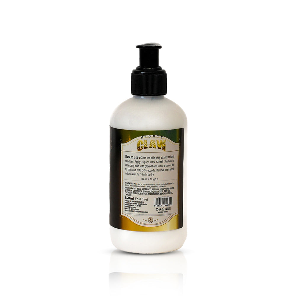 Mighty Claw Stencil Solution 240 ml/8,1 Oz